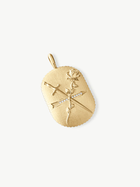 The Rose & Sword Pendant