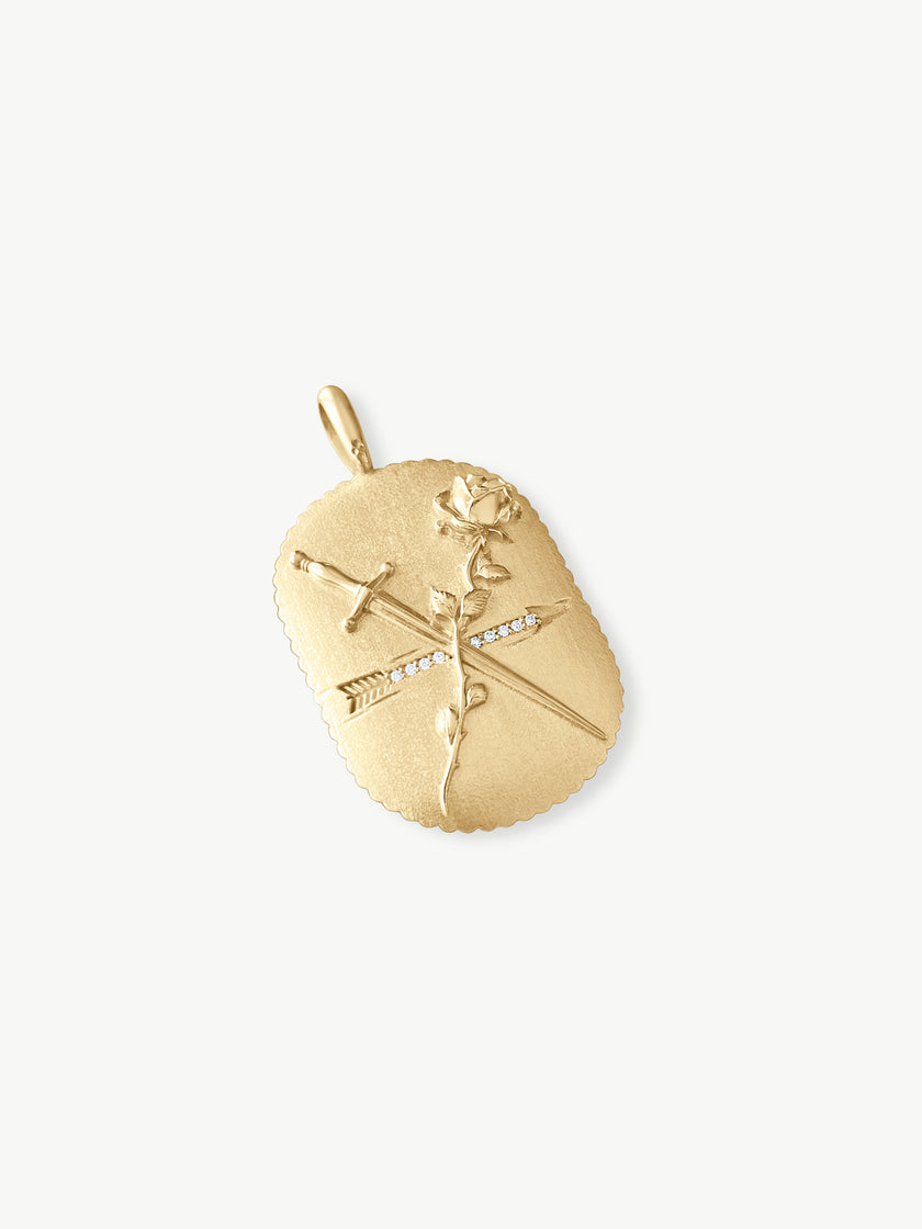 The Rose & Sword Pendant